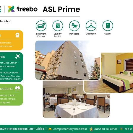 Treebo Asl Prime, Near Ballygunge Railway Station Kolkata Eksteriør bilde