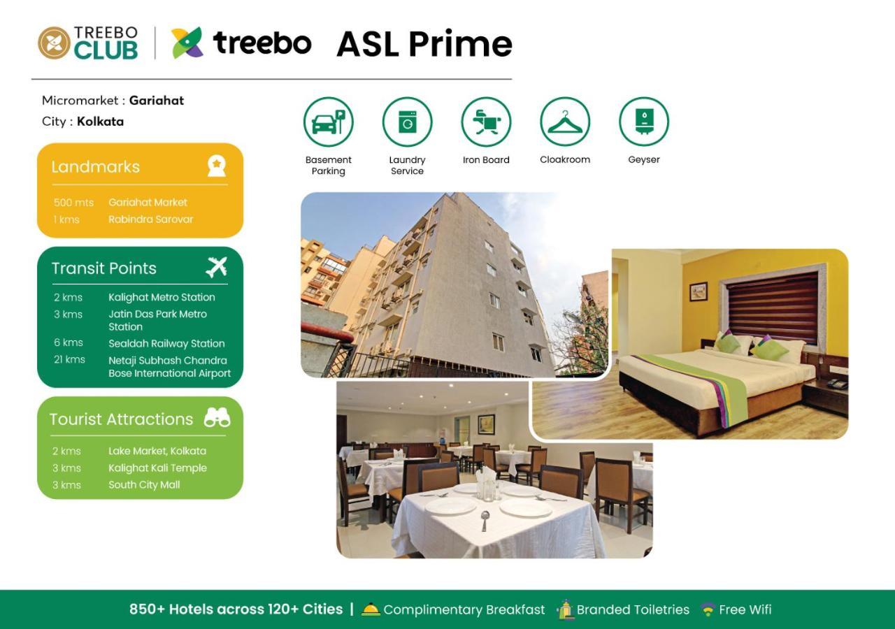 Treebo Asl Prime, Near Ballygunge Railway Station Kolkata Eksteriør bilde